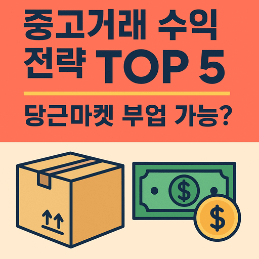 중고거래 수익 전략