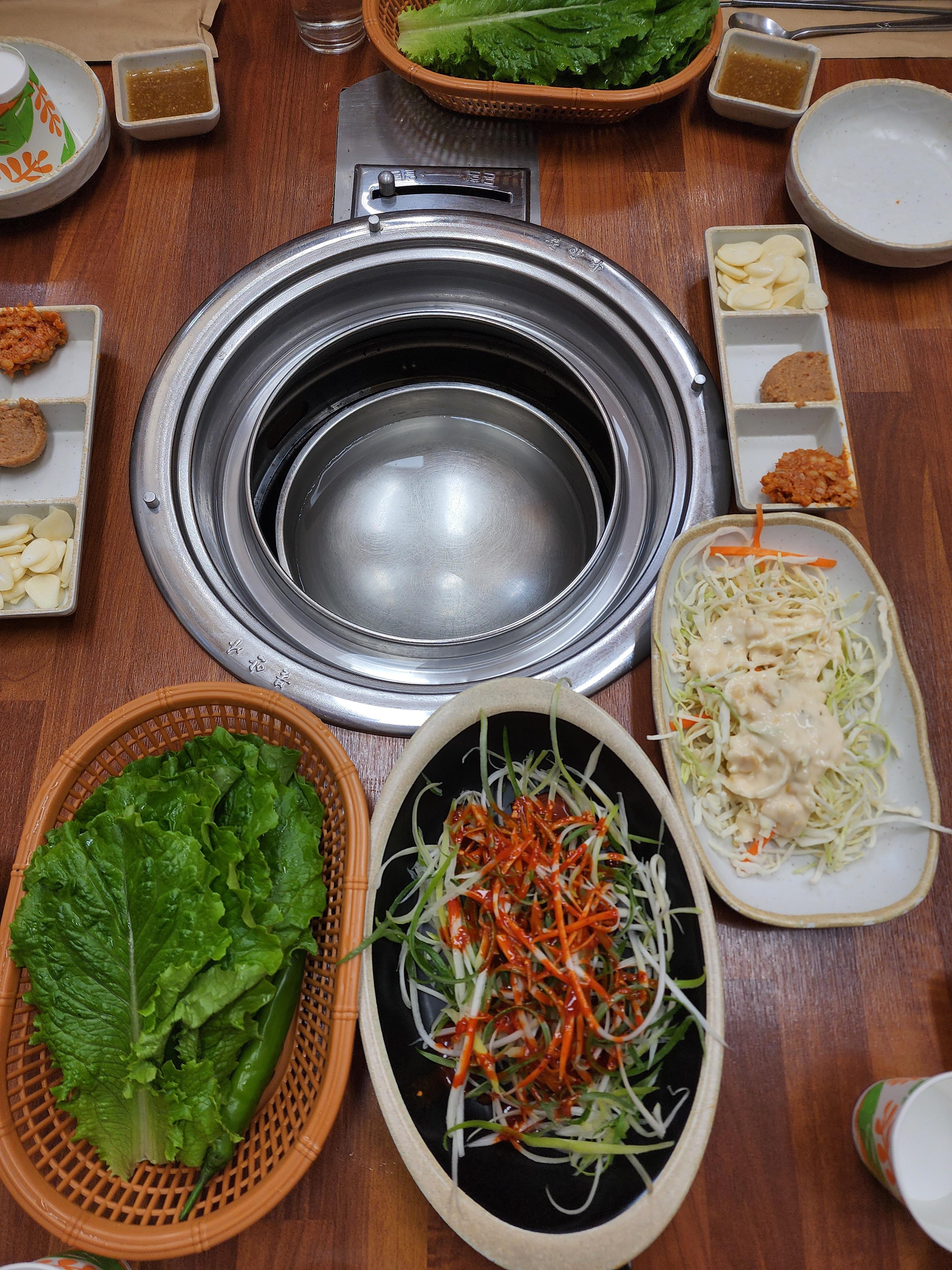 갑진갈비 밑반찬