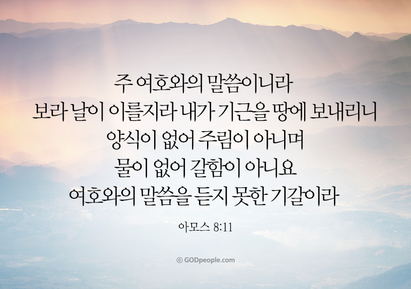 아모스 8장
