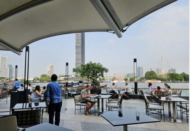 방콕 차트리움 리버사이드 조식