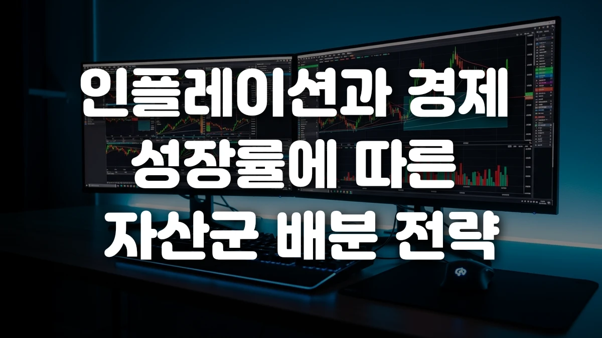 인플레이션과 경제 성장률에 따른 자산군 배분 전략