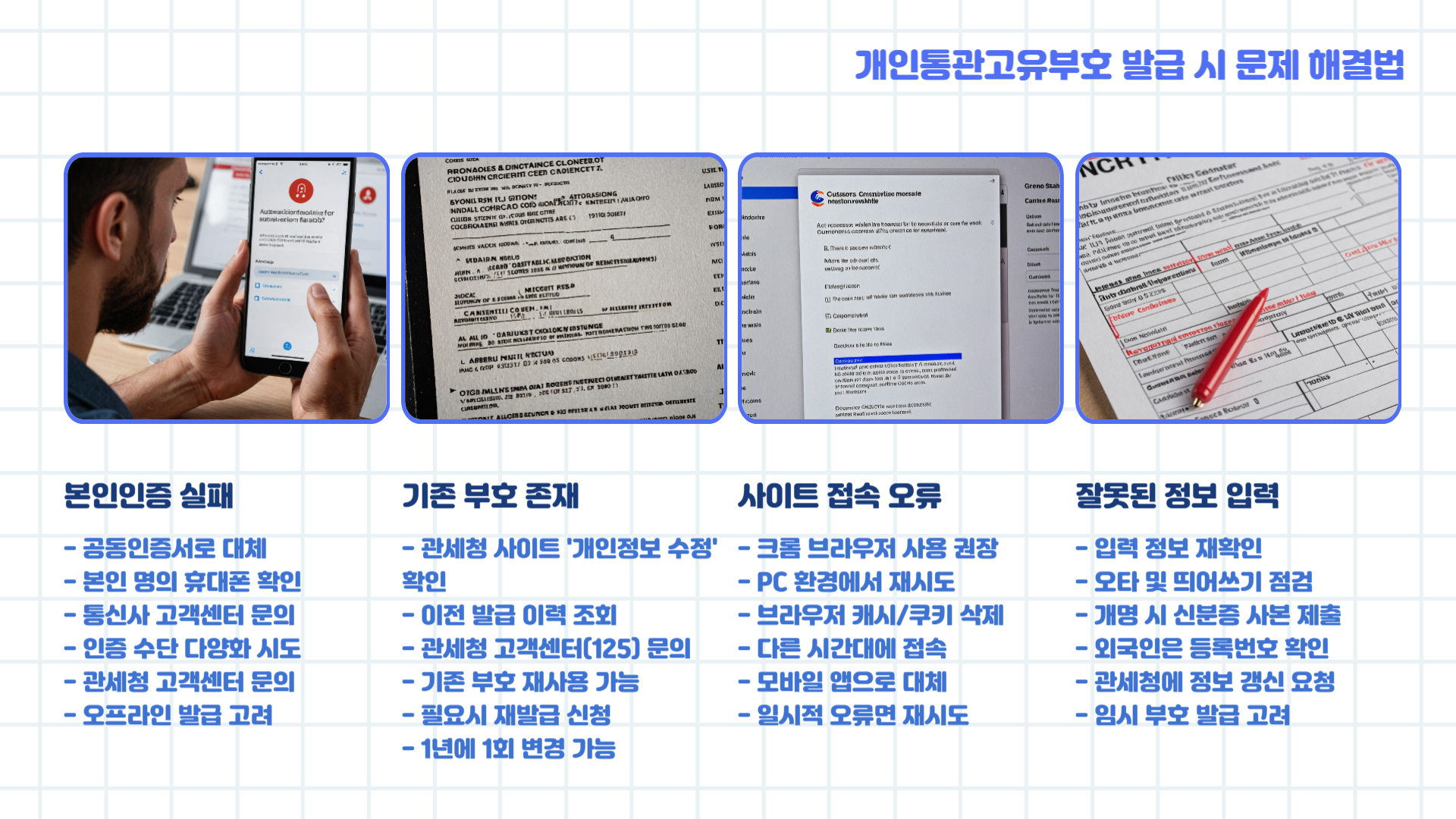 개인통관고유부호 발급방법