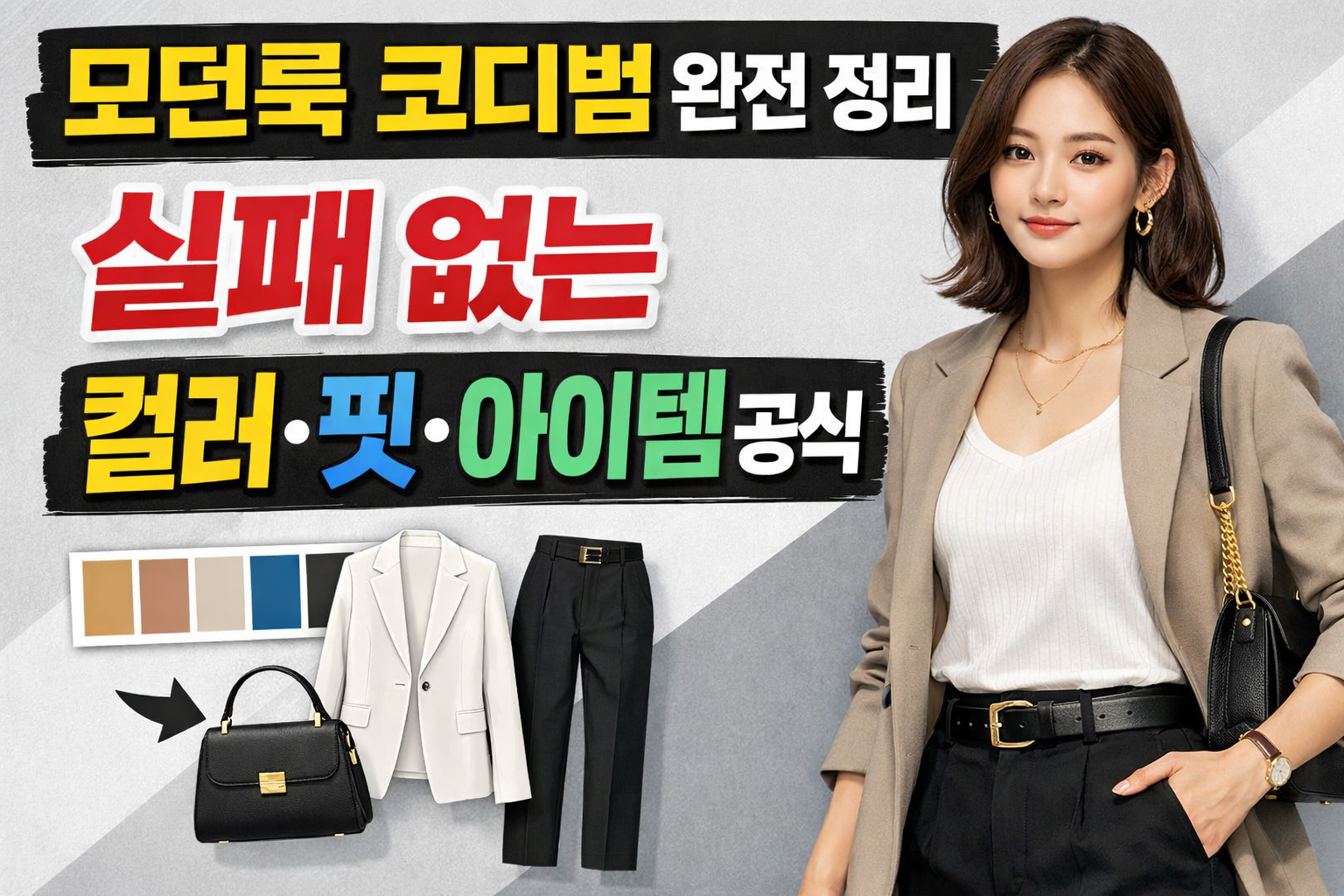 모던룩 코디법