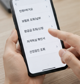 환급금 가능 여부 확인