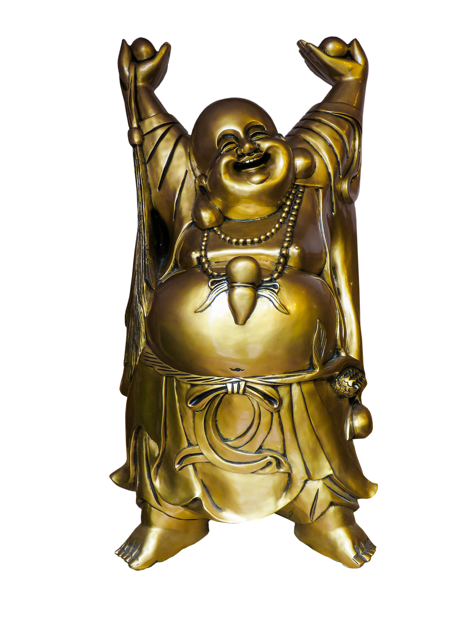 도금된 부처 사진