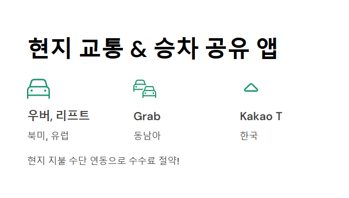 여행용 앱 추천 - 스마트폰 하나로 완성하는 여행 준비