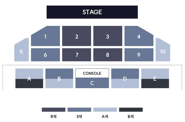 이수 콘서트 서울 좌석 배치도