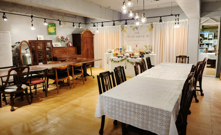 연회장식 식당홀
