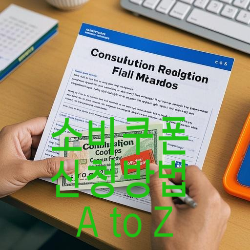 소비쿠폰 신청방법 A to Z: 자동지급부터 수령까지