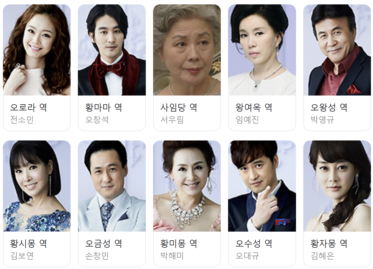 막장 드라마 '오로라 공주' 사랑과 이혼