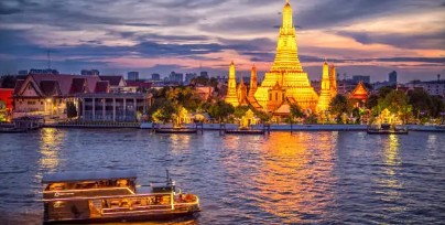 짜오프라야 강 유람선 탑승 관련 사진