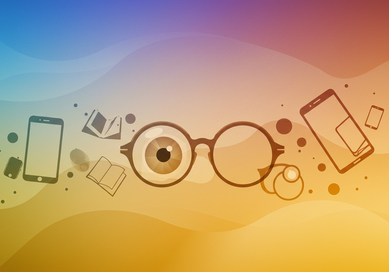 노안의 시기와 초기증상 및 자가진단법-간단한 안경교정과 예방관리법