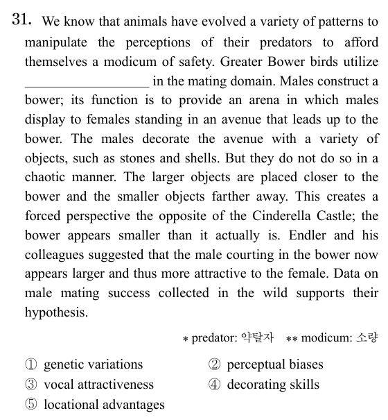 2026년 9월 모의고사 영어31번