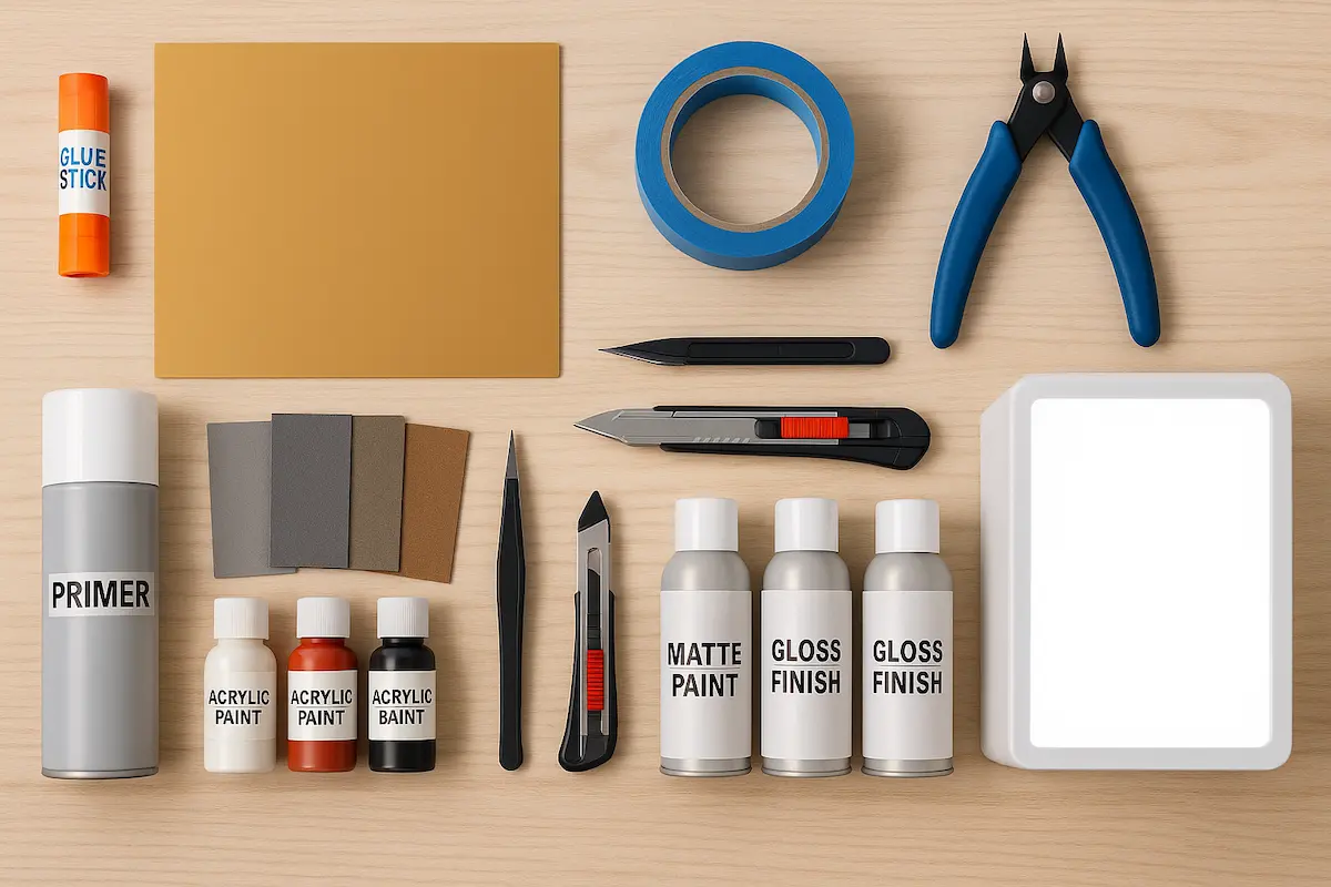 3D프린팅 필수 액세서리 TOP 10이 정리된 컴퓨터 화면, 인물 없이 정보가 표시된 장면