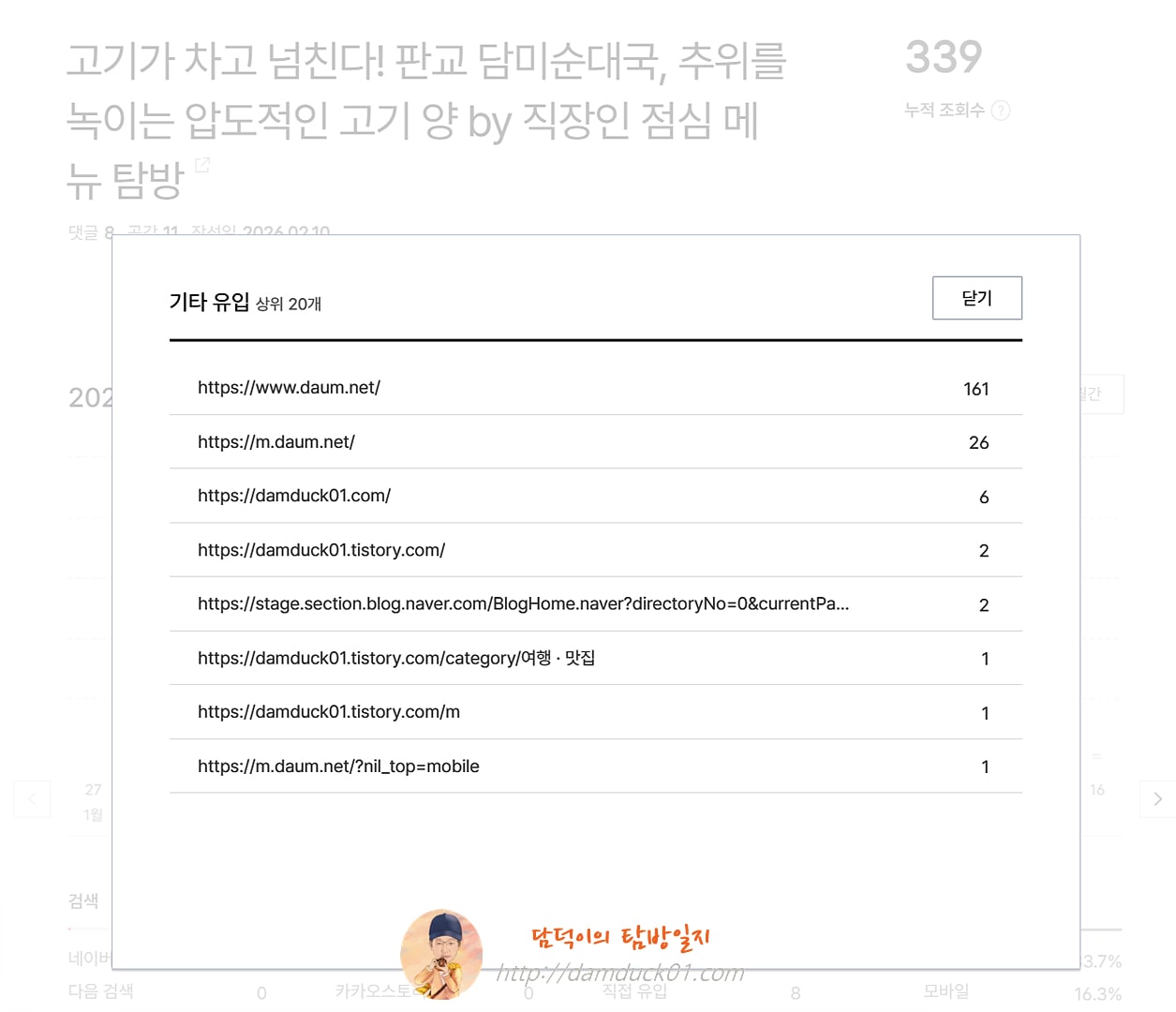 2026년 2월 10일 기타 유입
