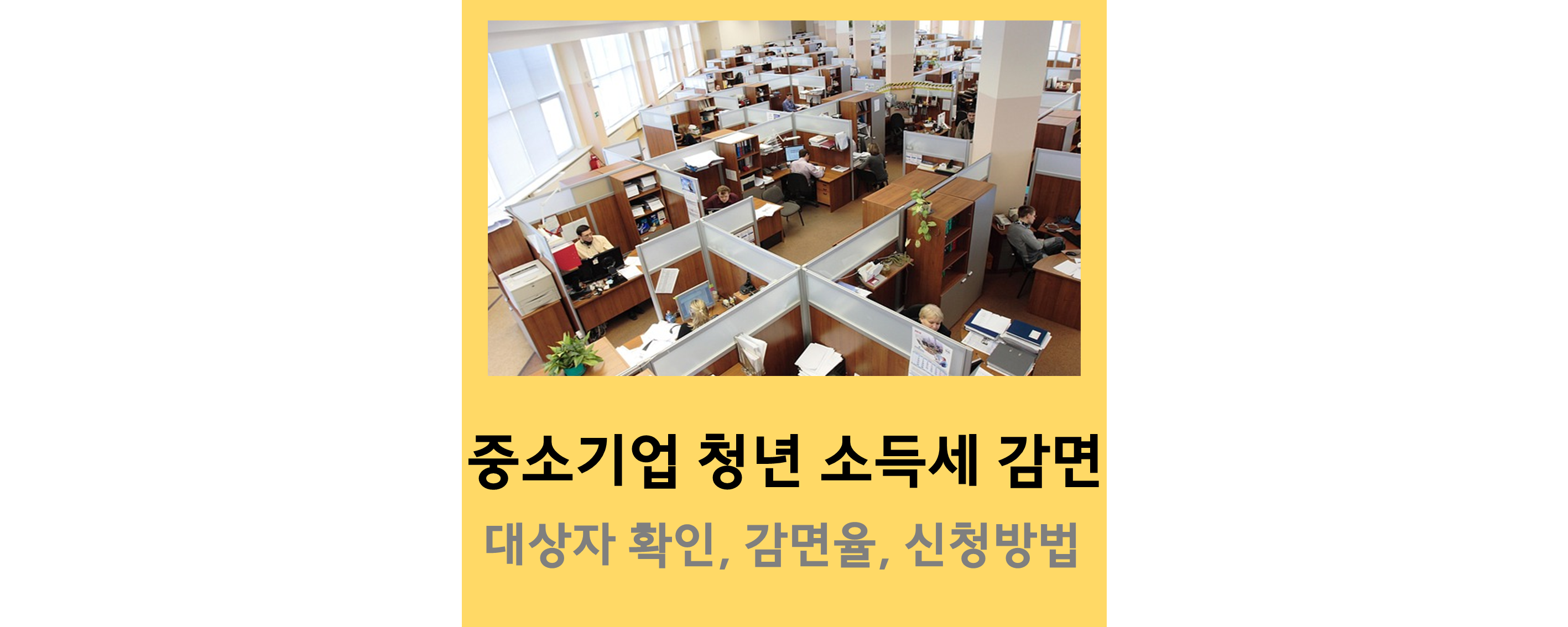 중소기업-청년-소득세-감면