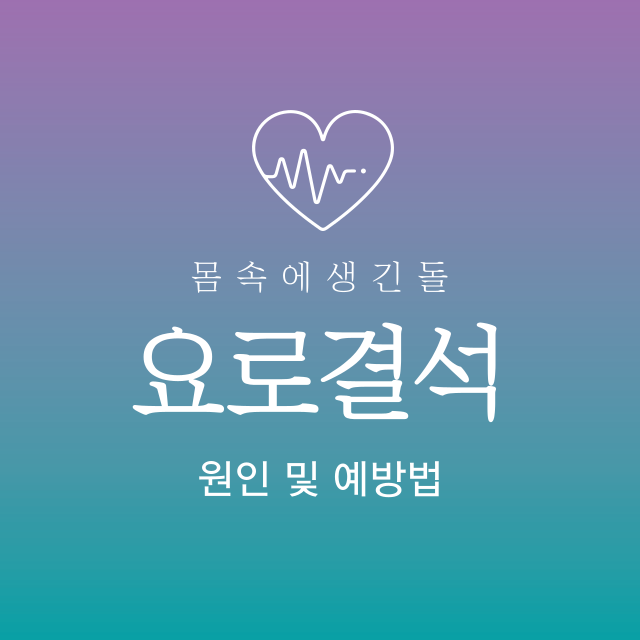 요로결석 원인