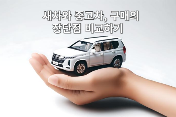 새차와 중고차, 구매의 장단점 비교하기 🚘