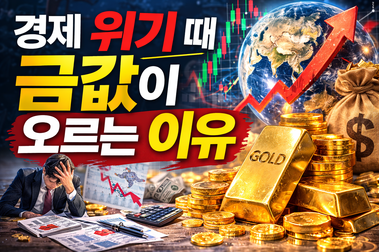 경제 위기 때 금값이 오르는 이유