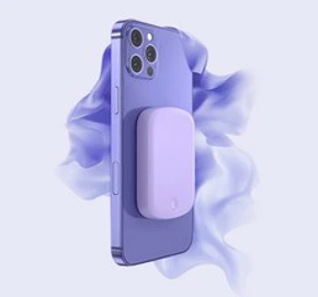 아이폰 간편한 맥세이프 무선 고속충전 20W 10000mAh 보조배터리, 블랙