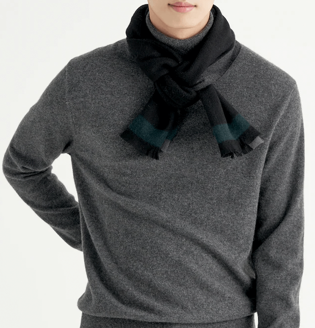 빈폴 목도리 사진