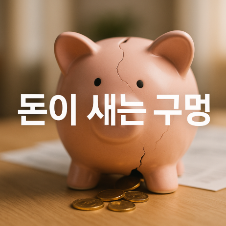 돈이 새는 구멍 (습관, 구독, 커피, 습관)