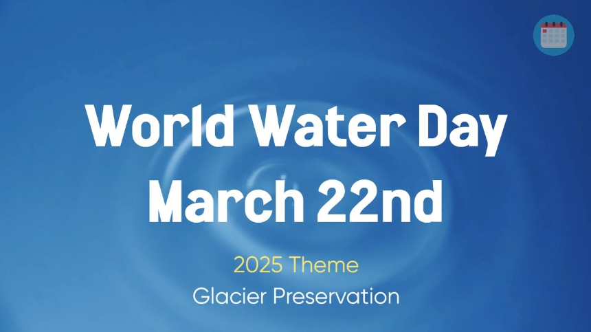 세계 물의 날 2025 - 주제, 행사 일정, 물 절약 실천 방법 총정리