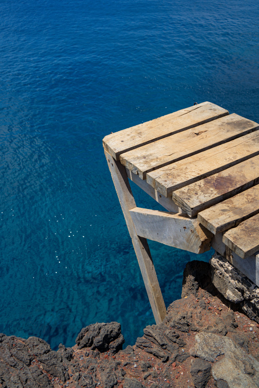 하와이 사우스 포인트 다이빙대
