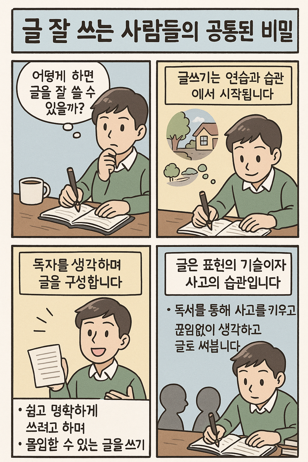 글 잘 쓰는 사람들의 공통된 비밀
