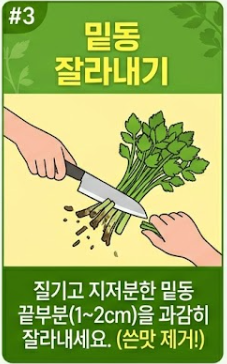 미나리 무침