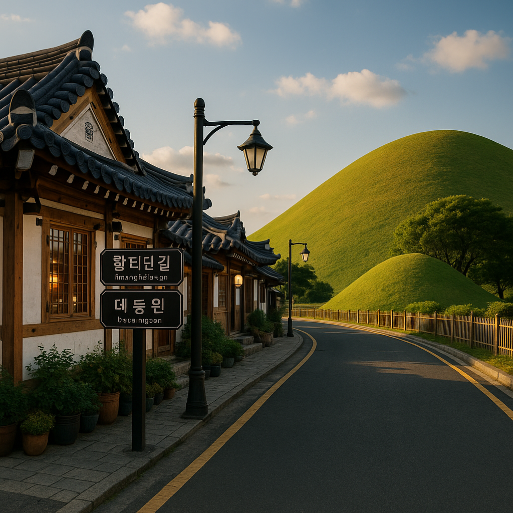 경주 황리단길 대릉원