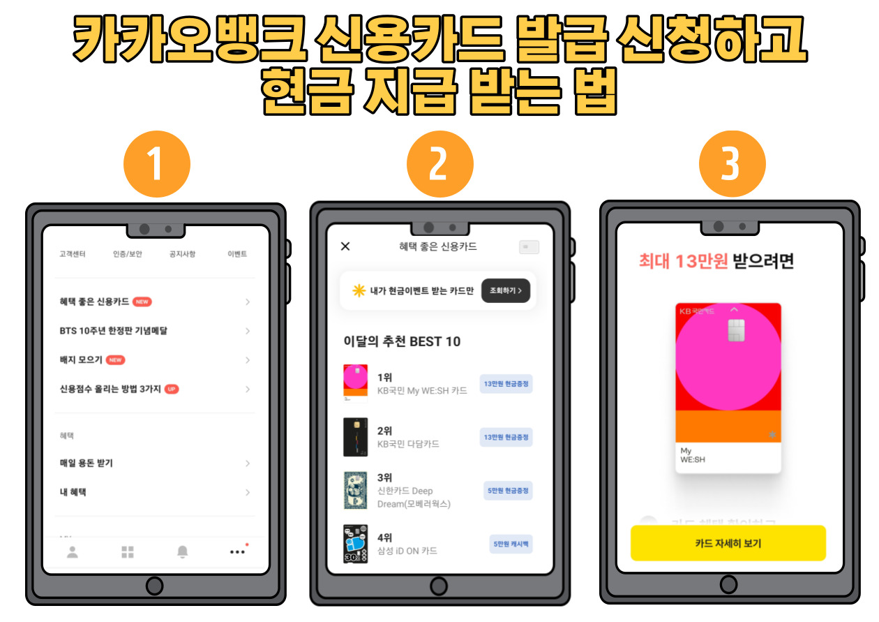 카카오뱅크-카드-만들고-현금-받는-법