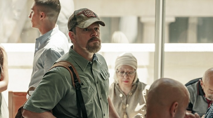 배우 맷데이먼의 모습