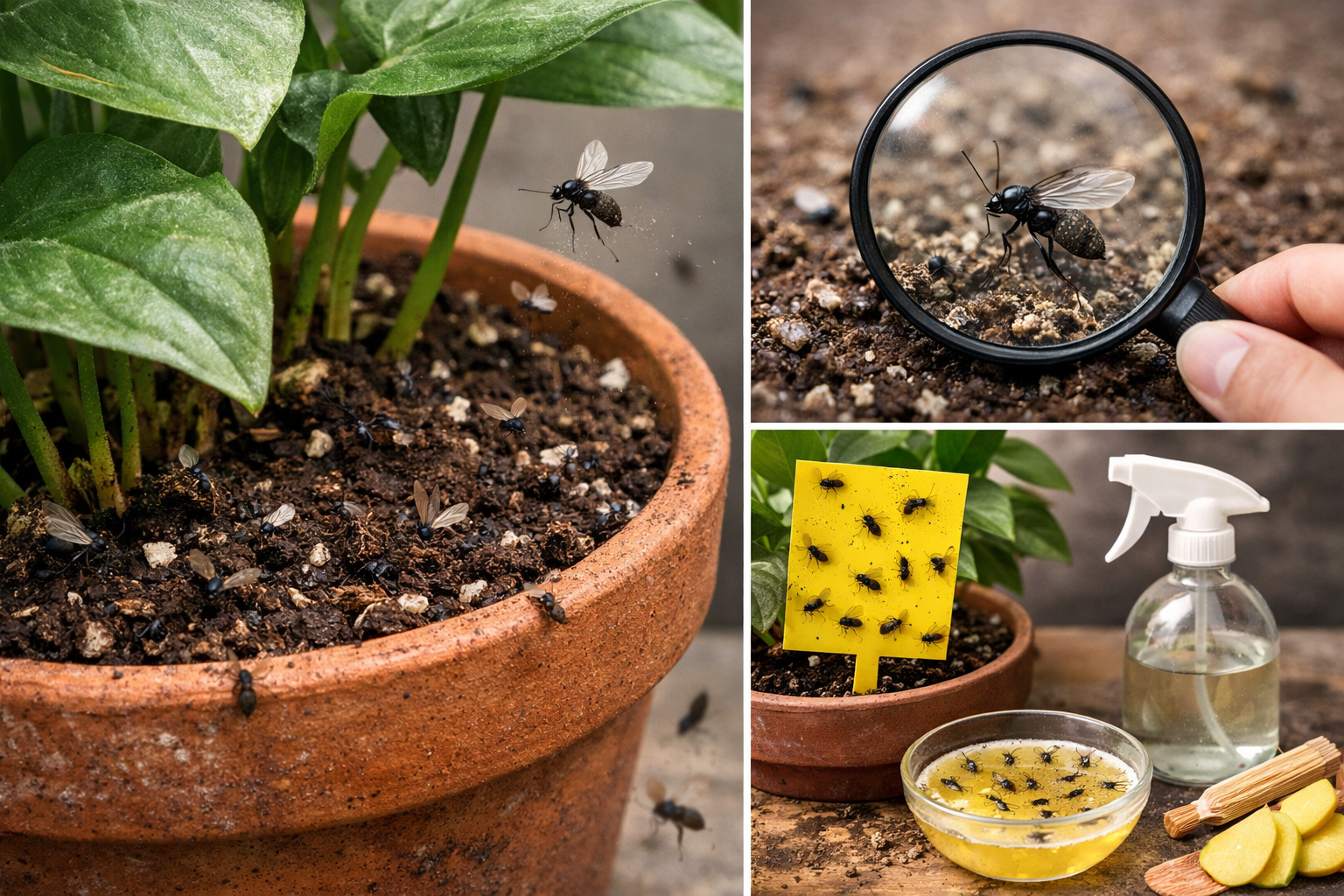 화분 날파리 원인과 해결법