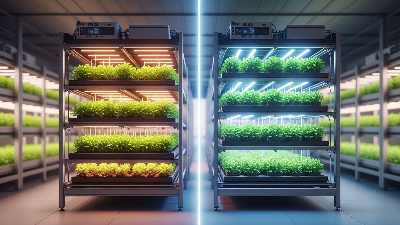 에어로포닉스와 스마트팜의 차이