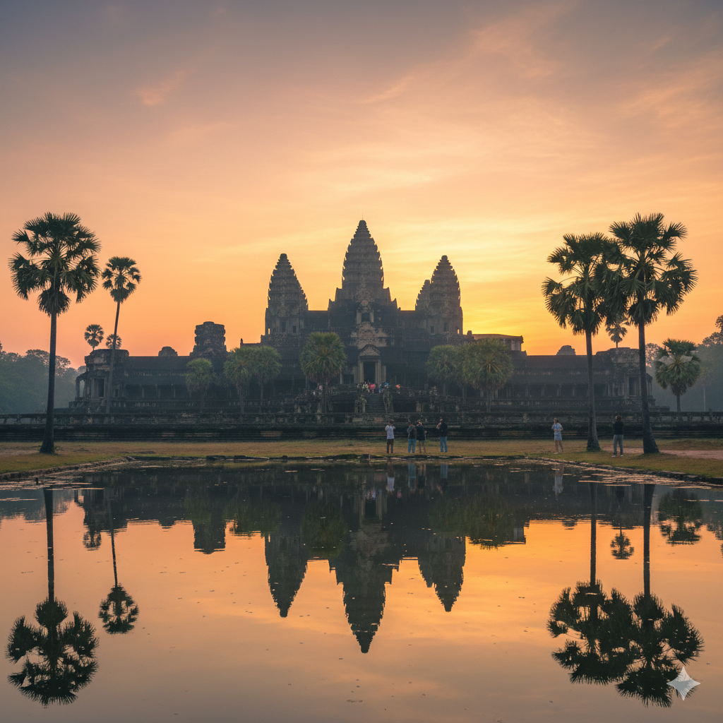 캄보디아 거대 유적지 앙코르와트