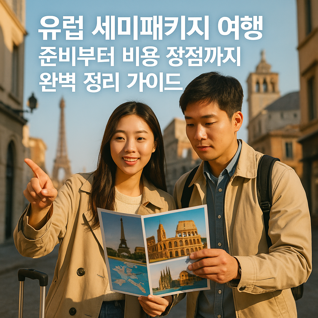 유럽 세미패키지 여행 준비부터 비용 장점까지 완벽 정리 가이드