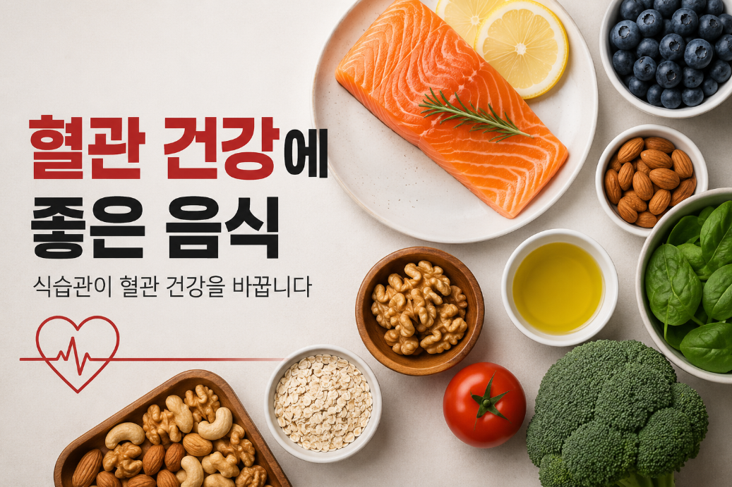 혈관 건강에 좋은 음식들