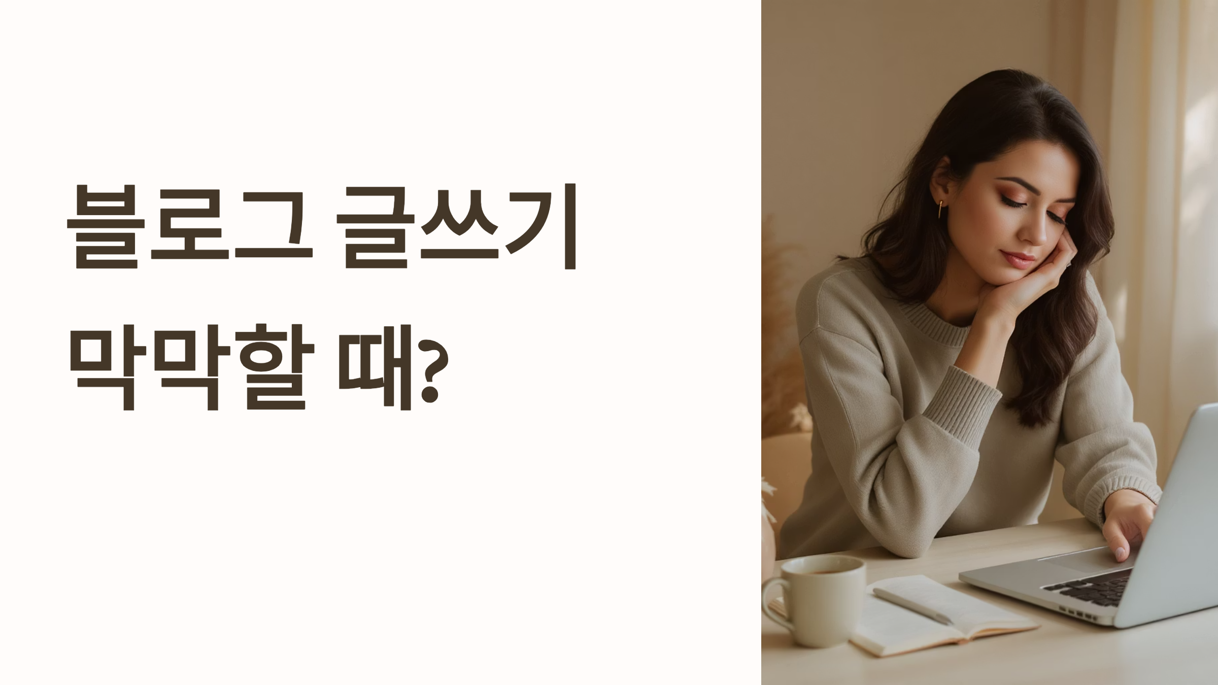 블로그 글쓰기 막막할 때