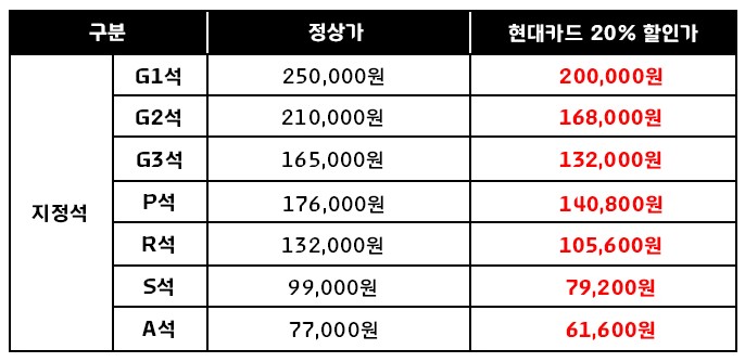 브루노마스-내한공연-티켓가격
