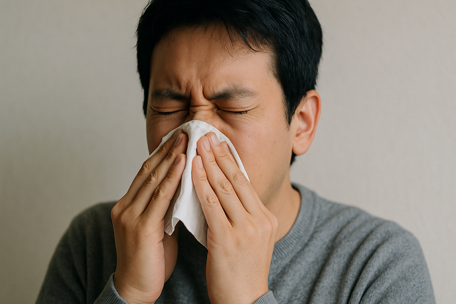 환절기 코 막힘 관련 사진