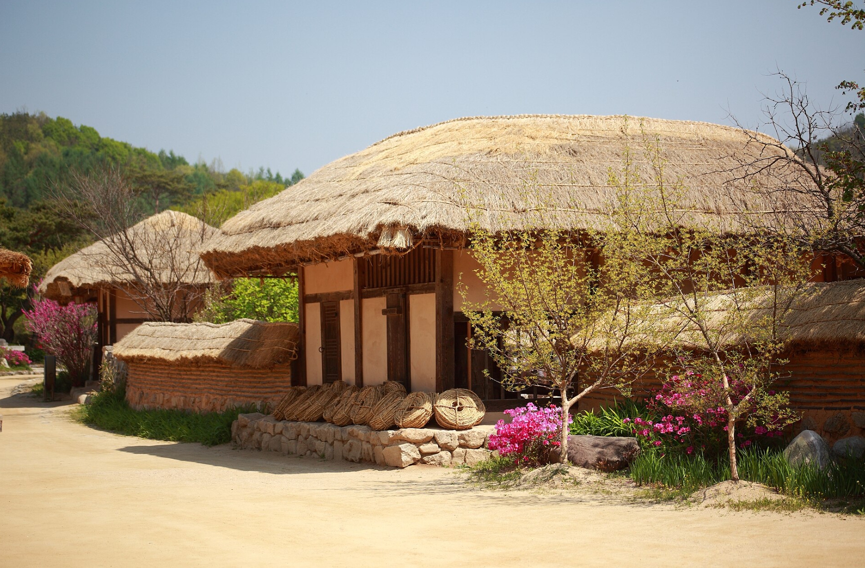 지역별 초가집
