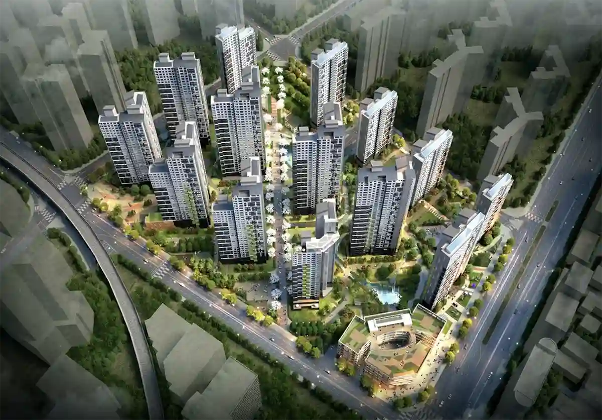 송파미성크로바-재건축-1865세대-아파트-조감도