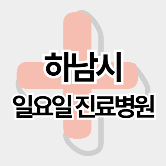 하남시_일요일진료병원_썸네일