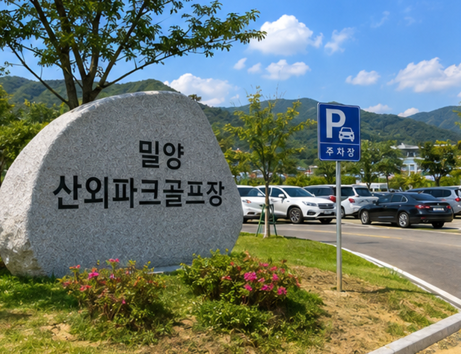 밀양 최신 9홀 구장, 산외파크골프장 이용 꿀팁 (위치, 코스, 시설, 주차, 이용시간, 요금, 예약방법 등)