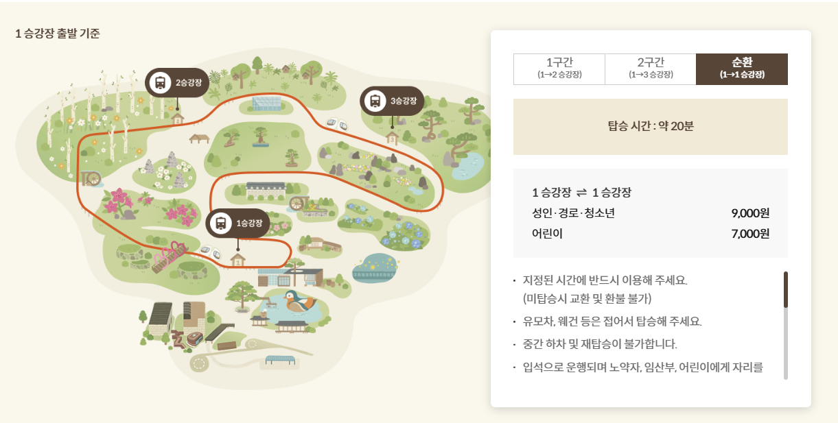 화담숲 벗꽃 예약