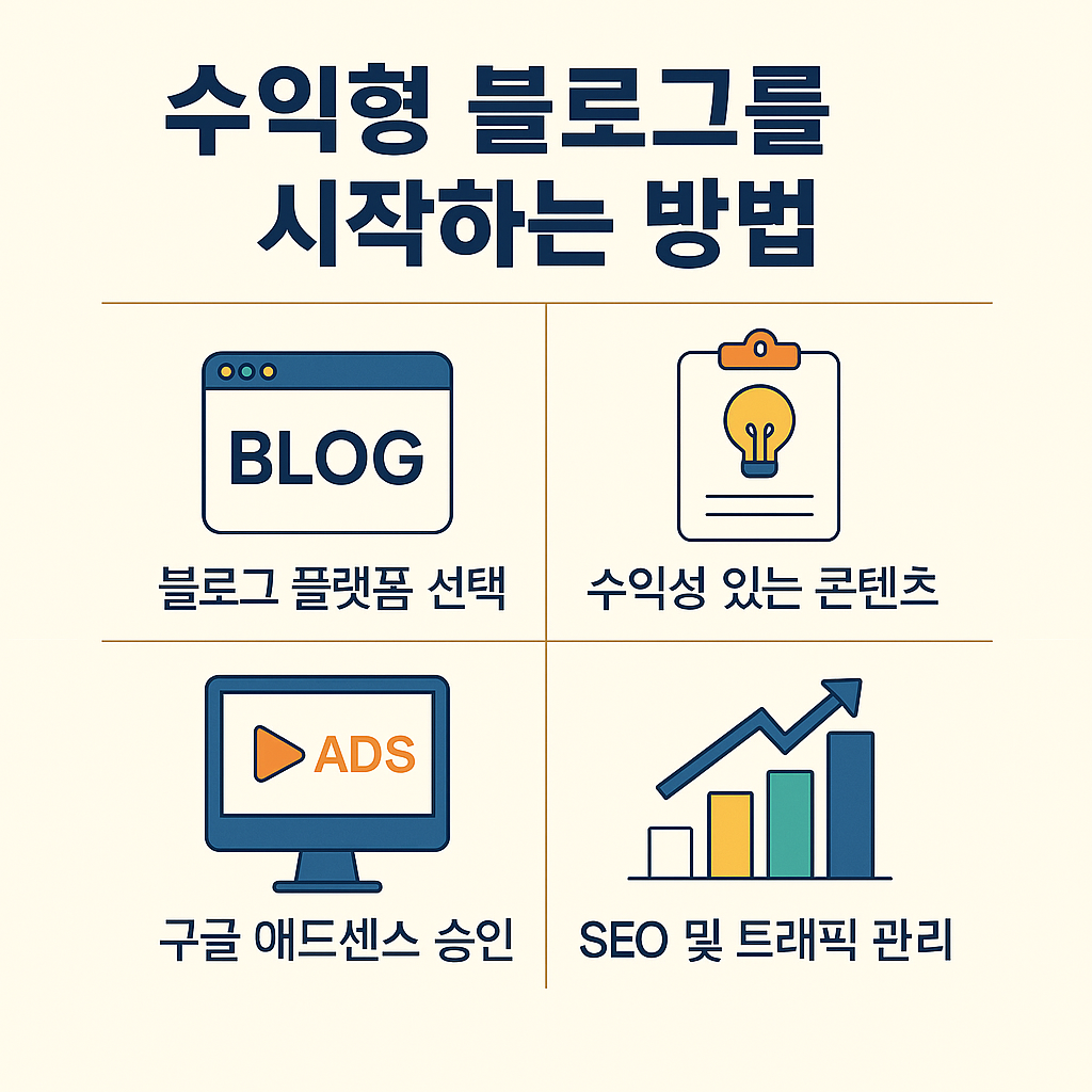 수익형 블로그를 시작하는 방법