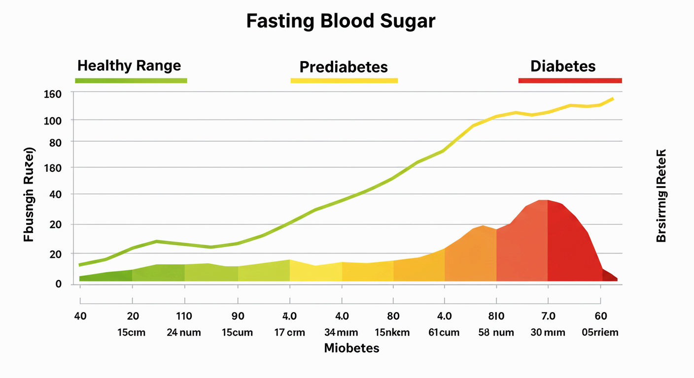 공복혈당 정상수치, 70~99mg/dL이 기준