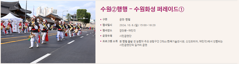 능행차 재연 프로그램 6
