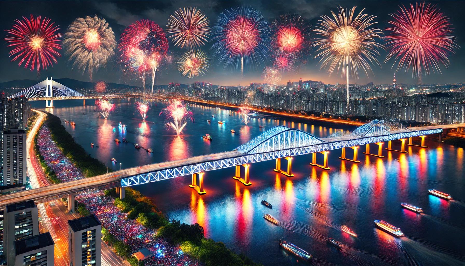 불꽃축제 원효대교